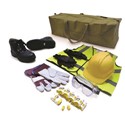 Site Safety Kit: Medium Waistcoat, Size 6 Boots