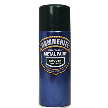 Hammerite Smooth Spray - 400ml - Dark Green